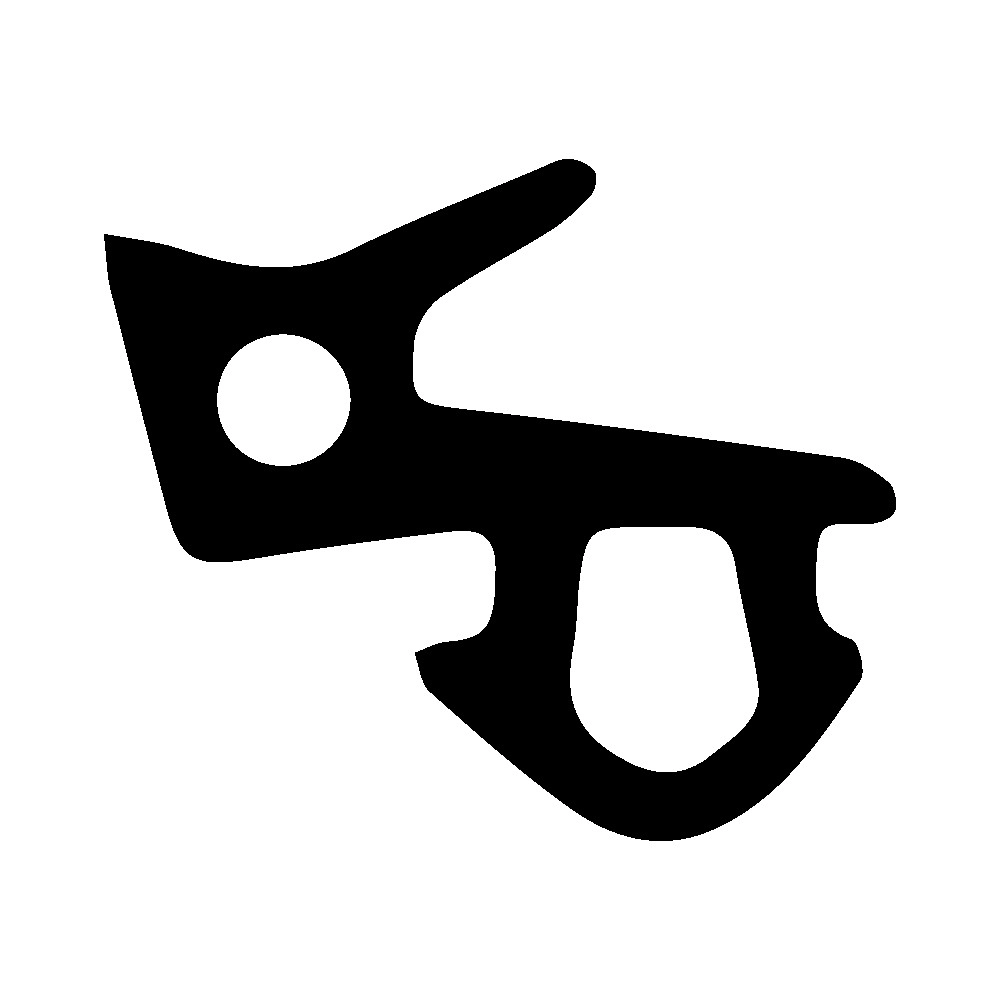 Anschlagdichtung mit Lippe für Fenster | Farbe: grau