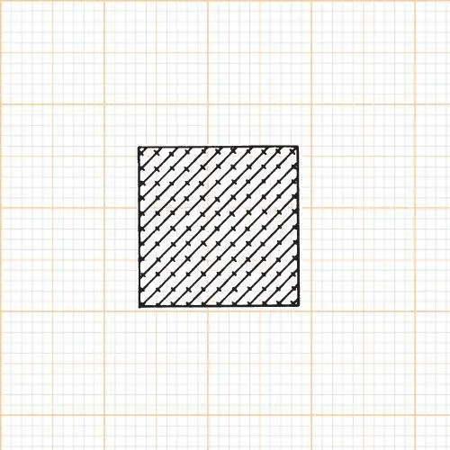 Moosgummidichtung vierkant | 15 mm Höhe | Farbe: schwarz