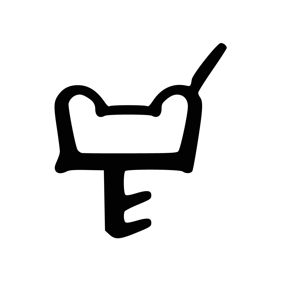 Türrahmen Dichtung - Holzzargendichtung für Holztüren | 12 mm Falzbreite | Farbe: braun