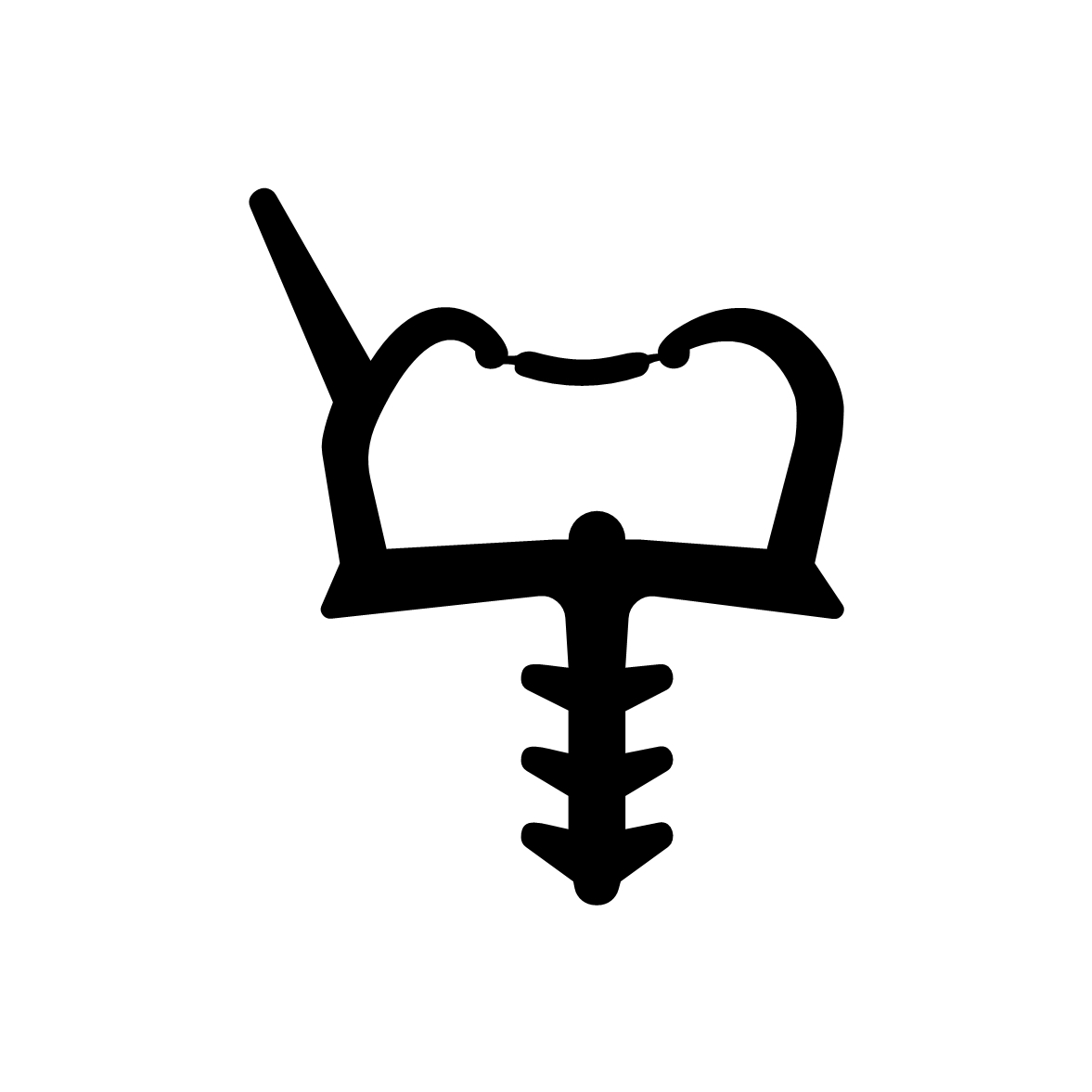 Türrahmen Dichtung - Holzzargendichtung für Holztüren | 16 mm Falzbreite | Farbe: braun