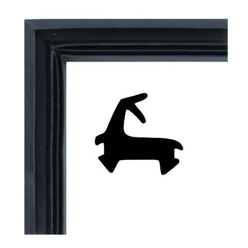 Dichtungsecken - Dichtungsecke für Mitteldichtung F3116 | Farbe: schwarz