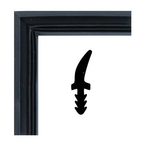 Dichtungsecke für Mitteldichtung F1743 | Farbe: schwarz Dichtungsecke für Mitteldichtung F1743 | Farbe: schwarz