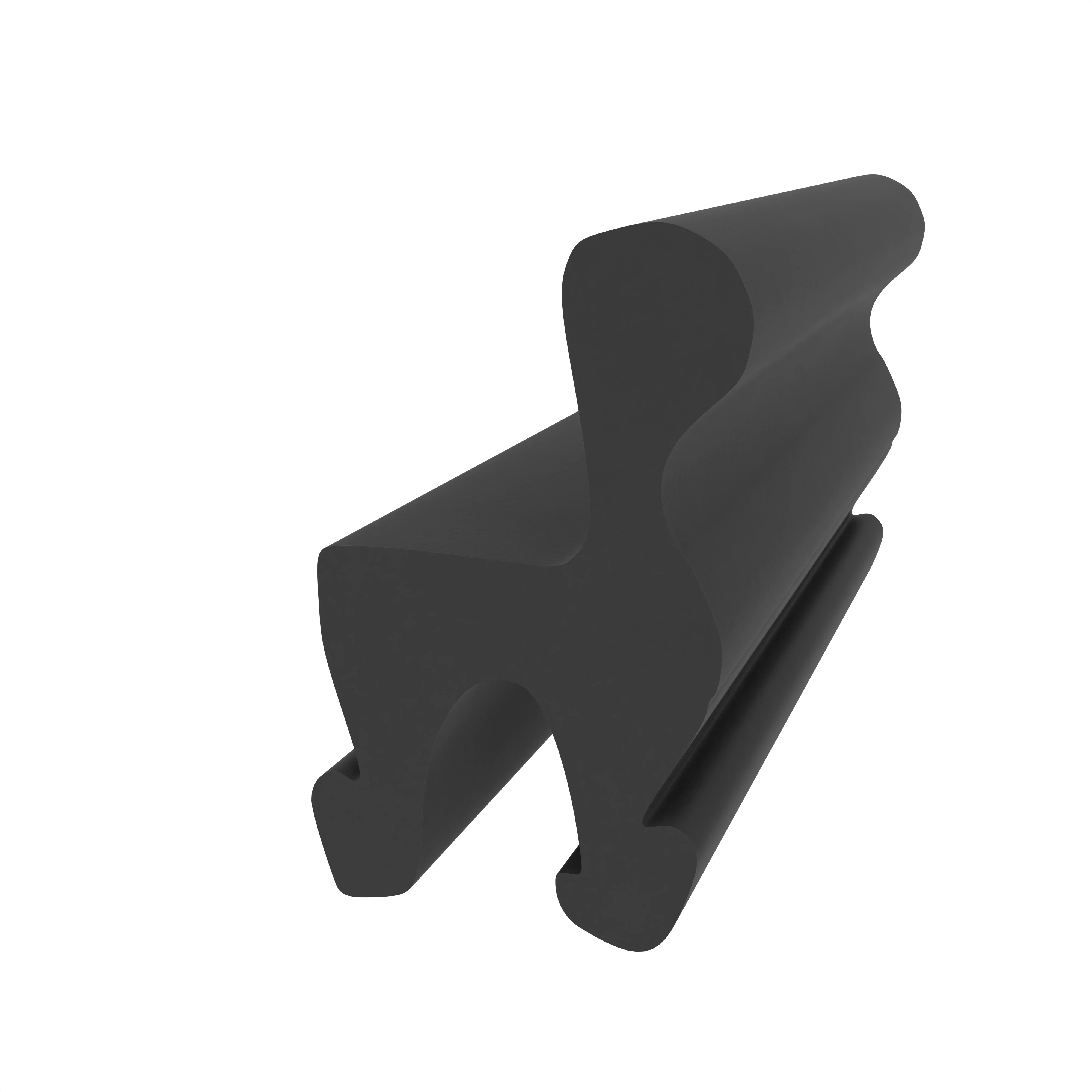 Mitteldichtungen - Mitteldichtung für Metall- und Alufenster | 13 mm Höhe | Farbe: schwarz