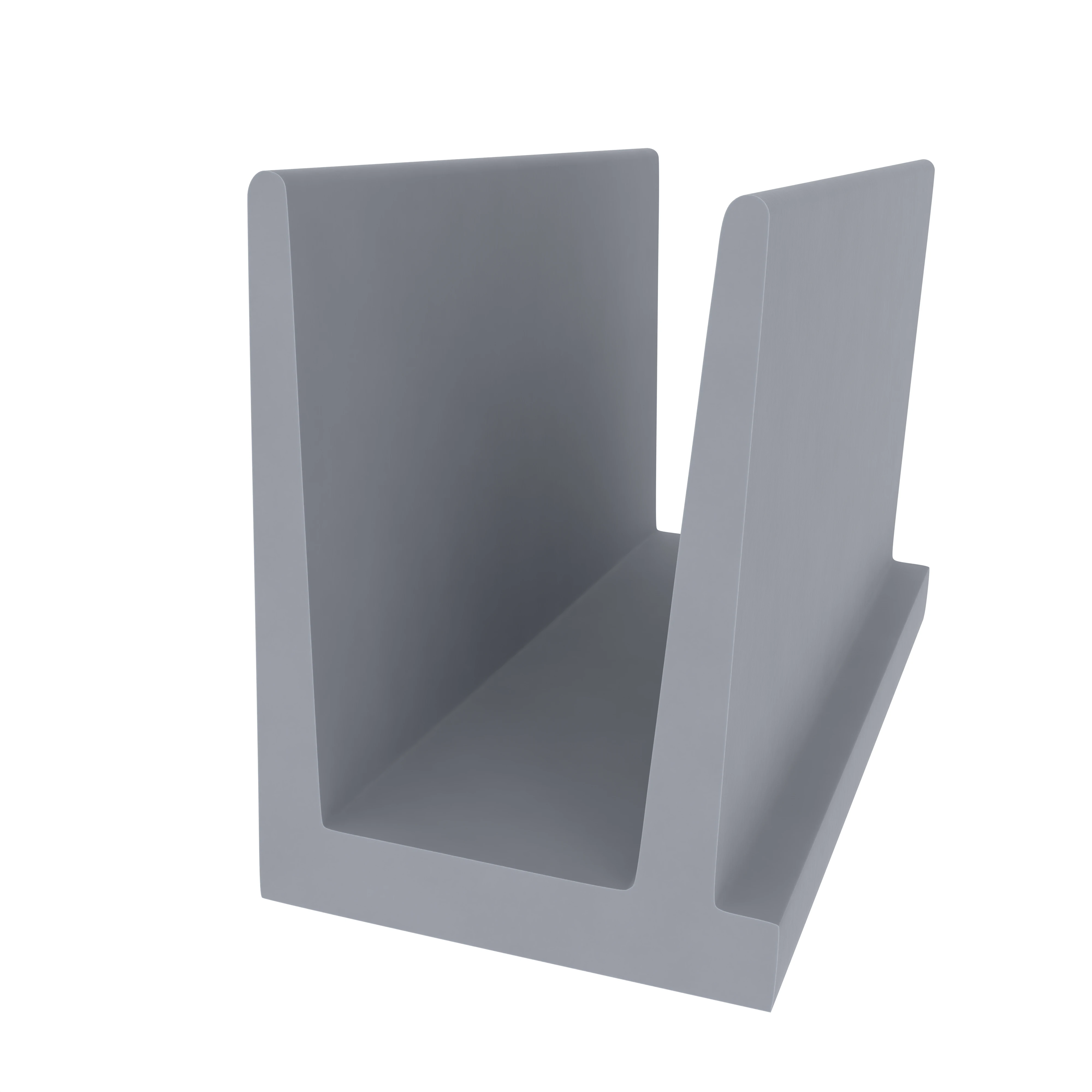 Holzzargendichtung für Haustüren | 15 mm Höhe | Farbe: grau