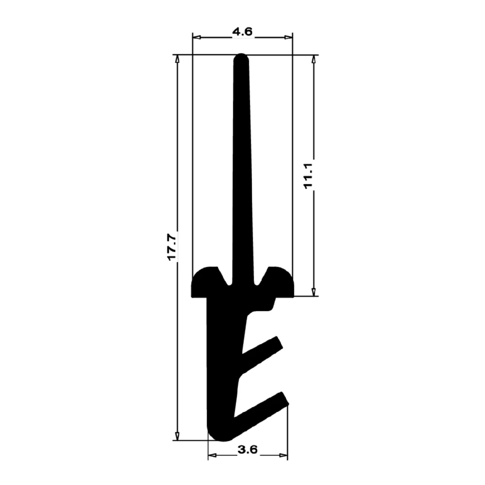 Dachfensterdichtung für Roto oder Velux Fenster