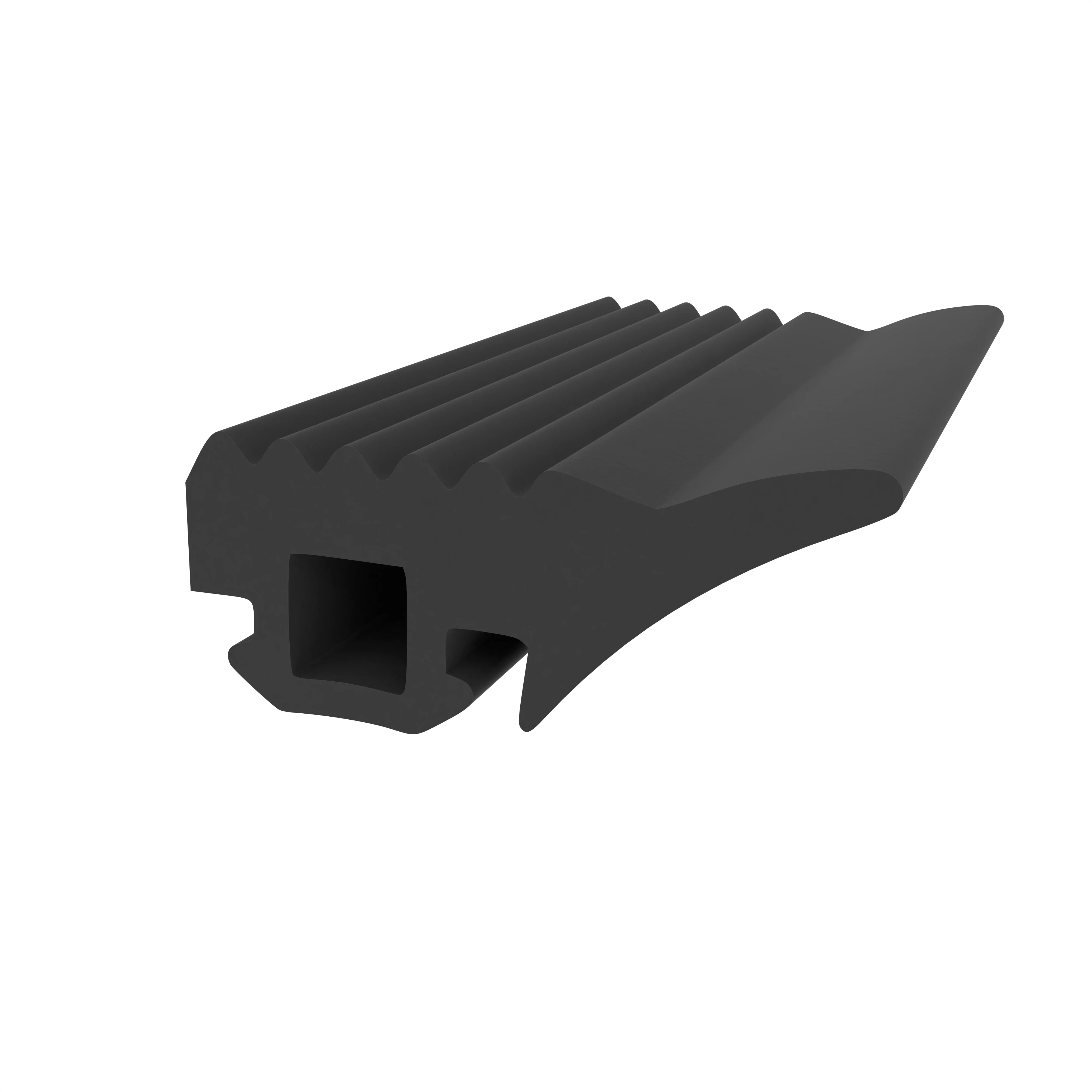 Verglasungsdichtungen - Verglasungsdichtung für Fenster | 23 mm Breite | Farbe: schwarz