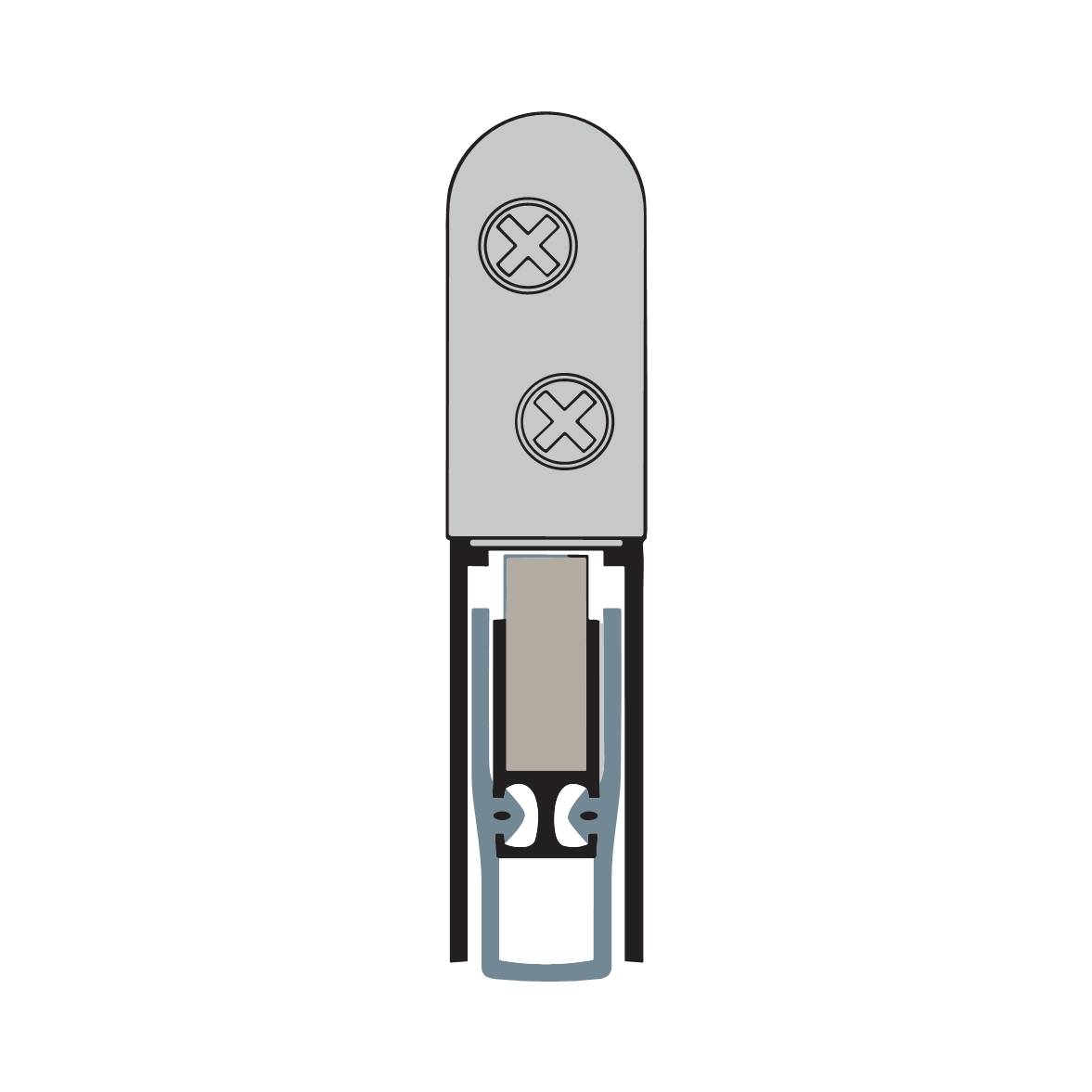 Planet HS Absenkdichtung | Länge: 710 mm