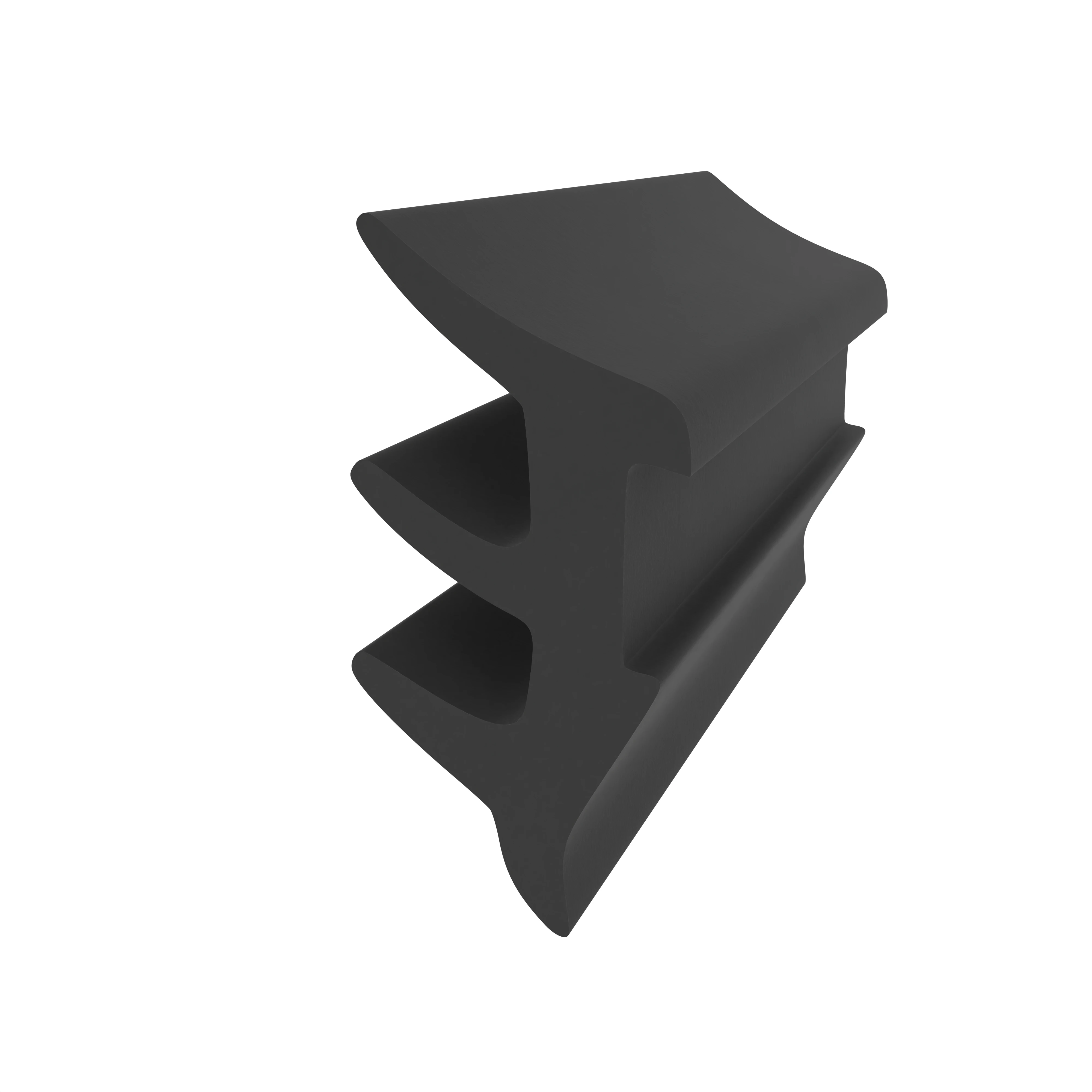 Verglasungsdichtungen - Verglasungsdichtung für Fenster | 10 mm Breite | Farbe: schwarz