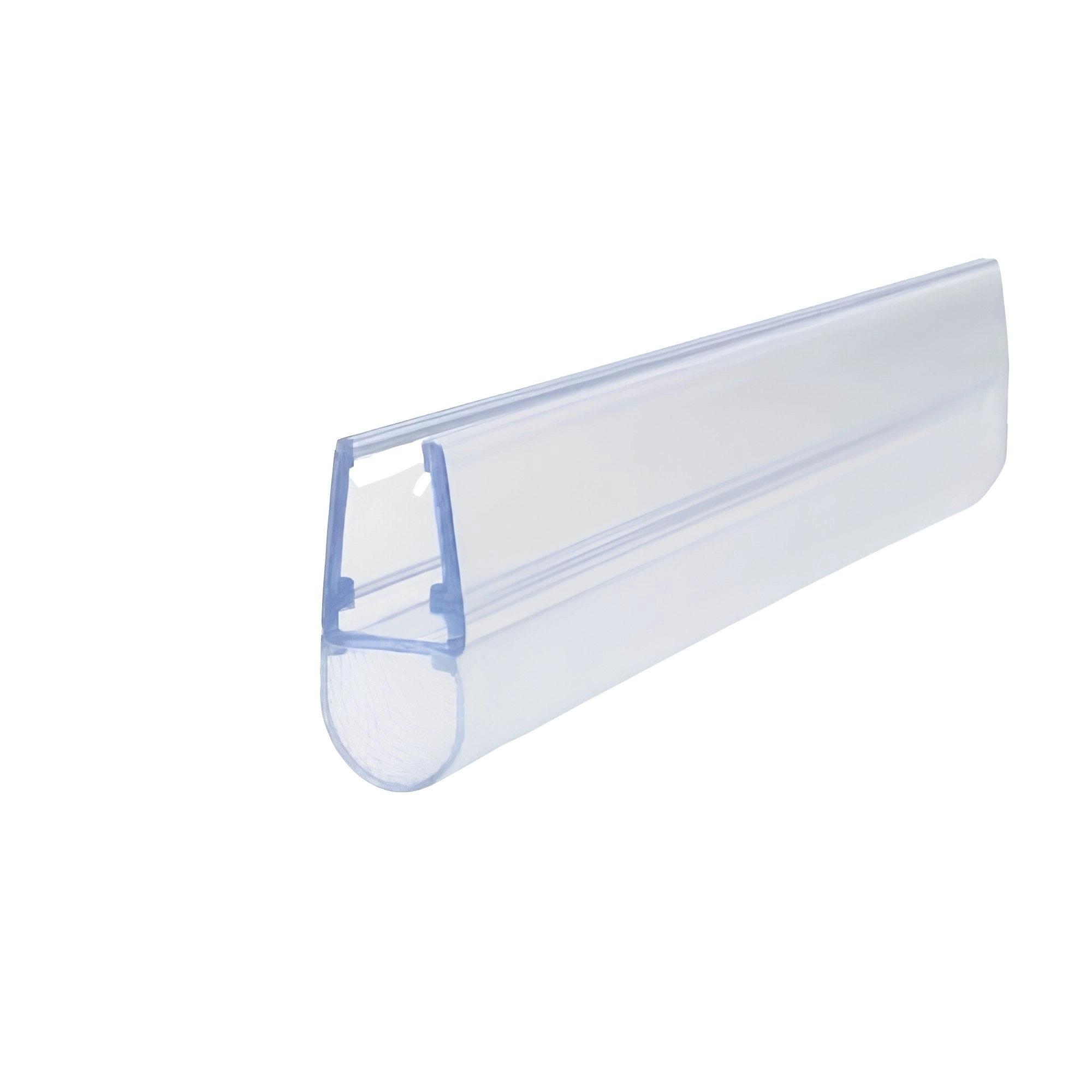 Duschdichtung mit Hohlkammer | 6 - 8 mm Glasstärke | Farbe: transparent