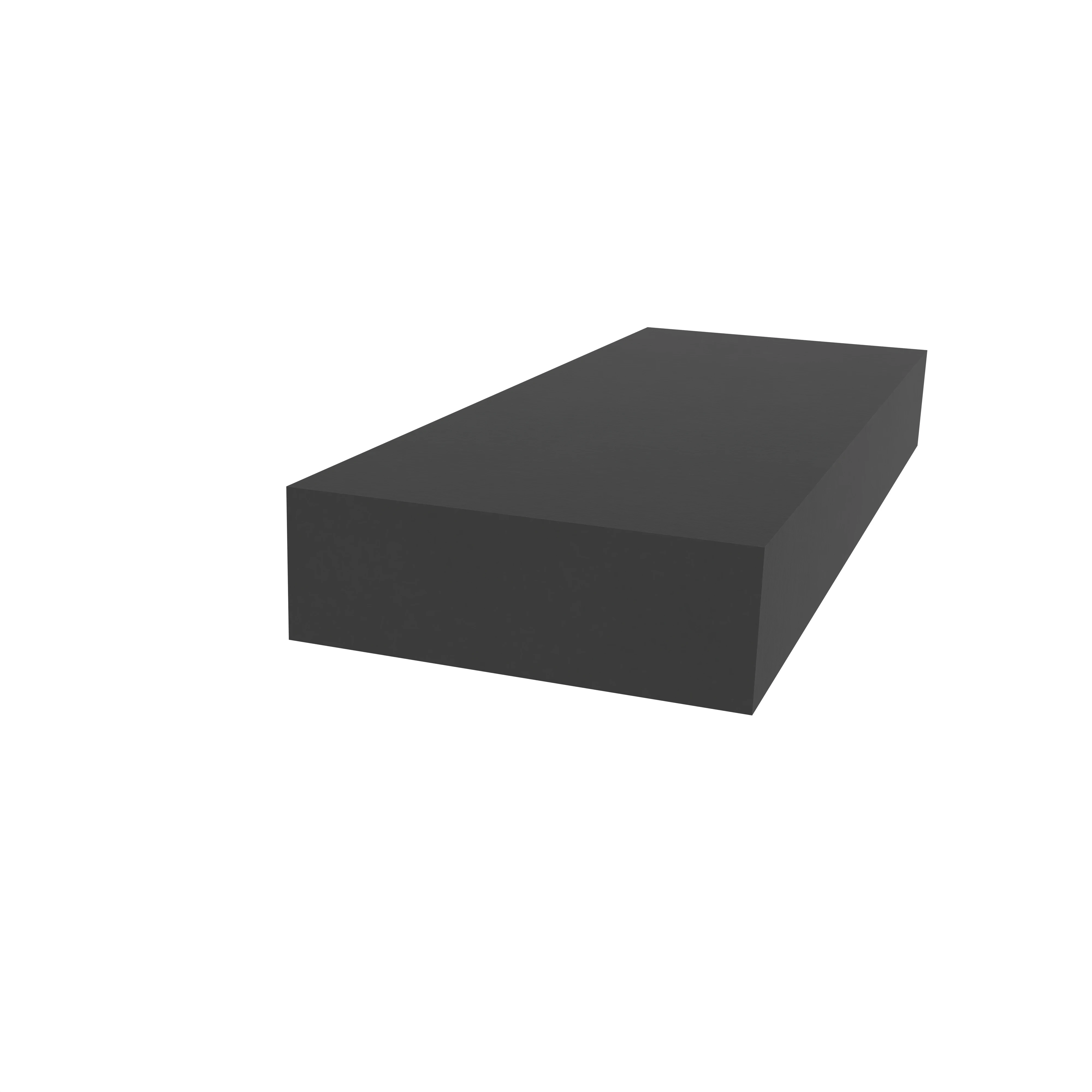 Moosgummidichtung vierkant | 15 mm Breite | Farbe: schwarz Moosgummidichtung vierkant | 15 mm Breite | Farbe: schwarz