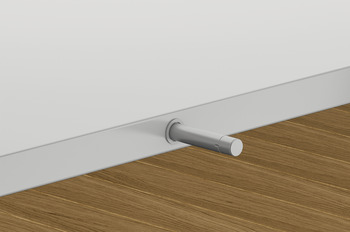 Druckschnäpper für Möbel und Schranktüren | Ausschubkraft: 26-48 N | Farbe: Blau-Grau