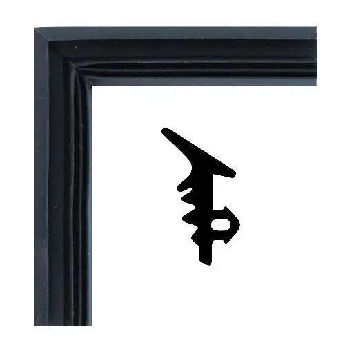 Dichtungsecke für Verglasungsdichtung F1975 | Farbe: schwarz