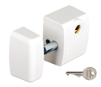 Gebäudeausstattung - Fenster-Zusatzschloss | Modell: Abus FTS 3003 | Farbe: weiß