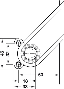 Innensechskantschlüssel | Schlüsselweite: 10 mm | Farbe: Grau