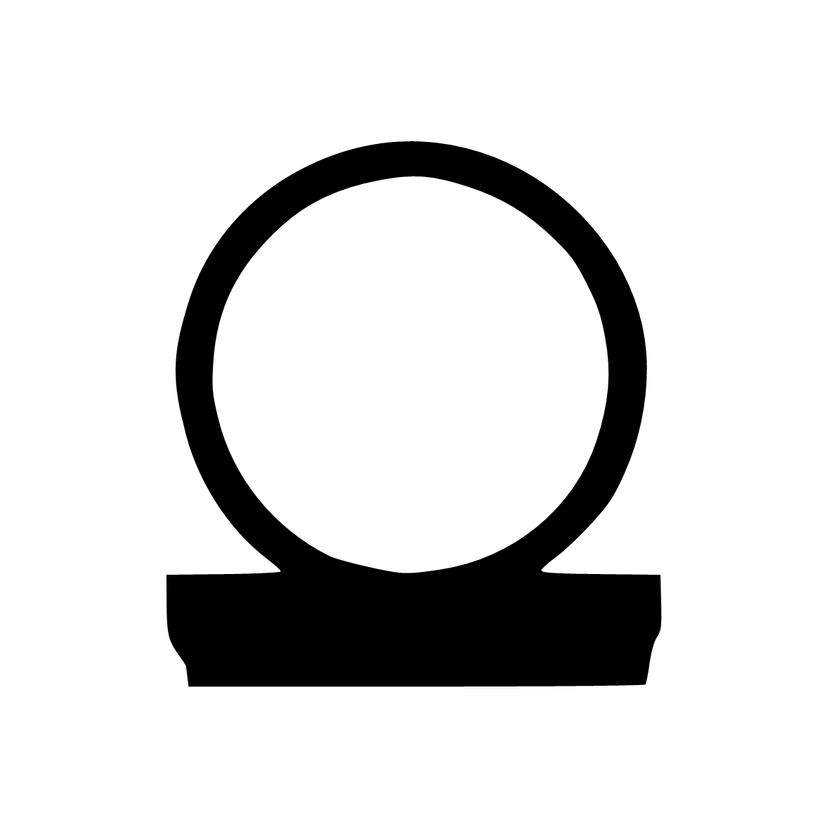 Türdichtung selbstklebend - Klebedichtung | Spaltbreite: 3 – 8 mm | Farbe: schwarz