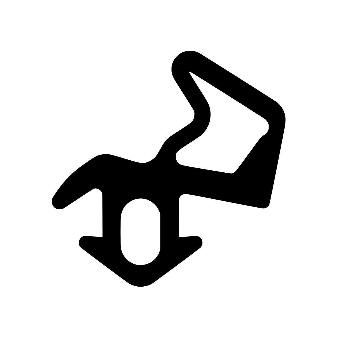 Marktplatzartikel - Anschlagdichtung mit Schlauch für Schüco