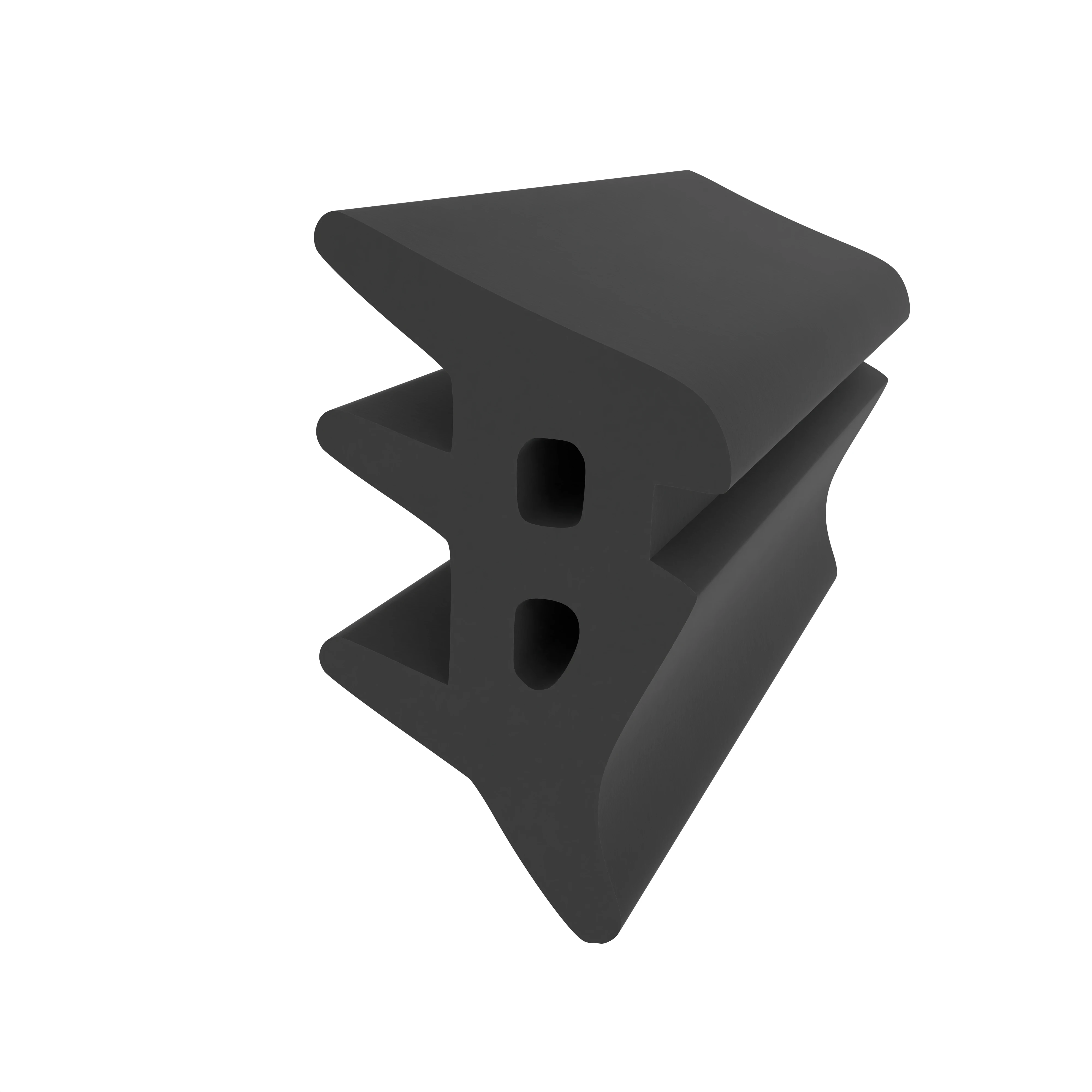 Verglasungsdichtung für Fenster | 11 mm Breite | Farbe: schwarz Verglasungsdichtung für Fenster | 11 mm Breite | Farbe: schwarz