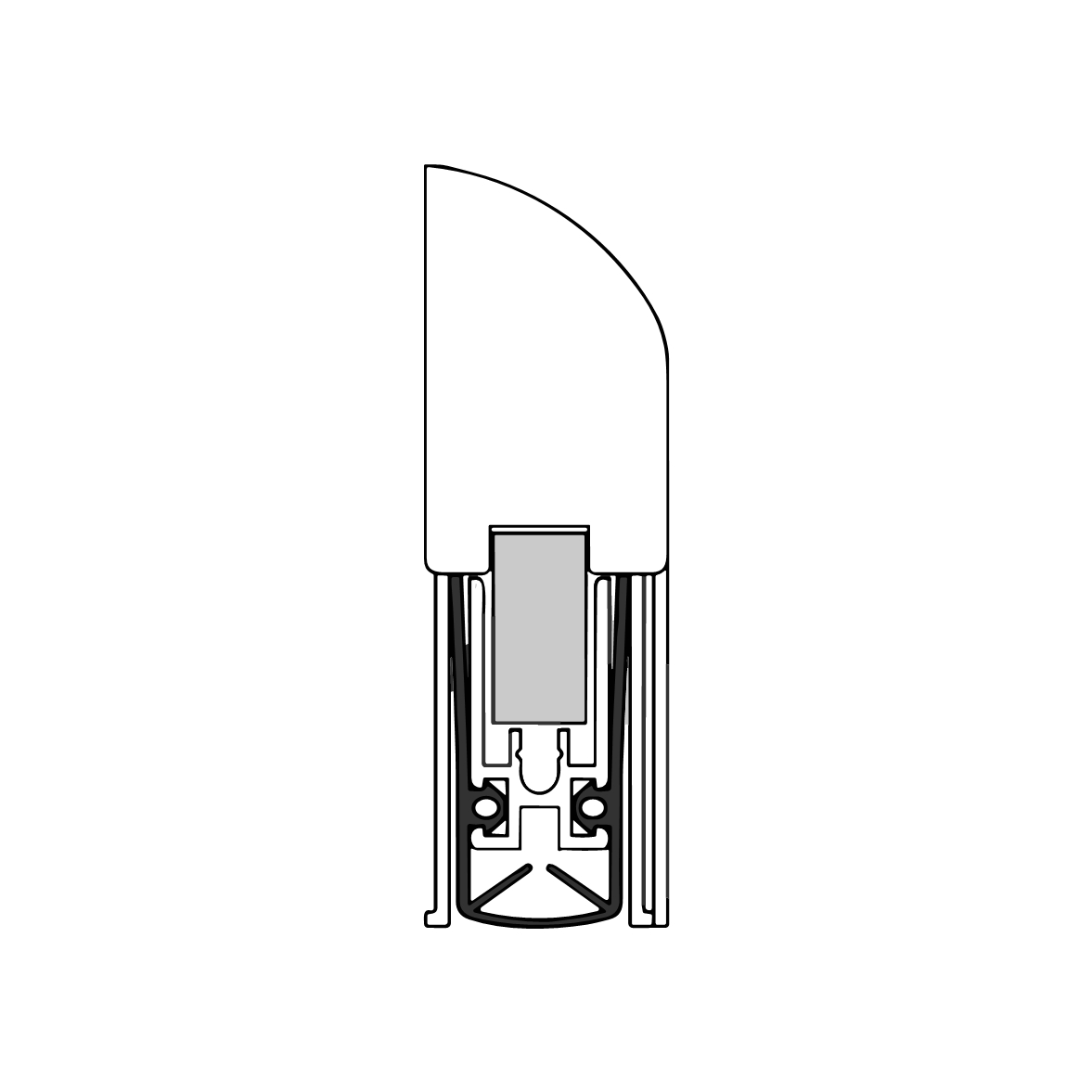 Schall-Ex L-15 FS Absenkdichtung von Athmer | Länge: 805 mm