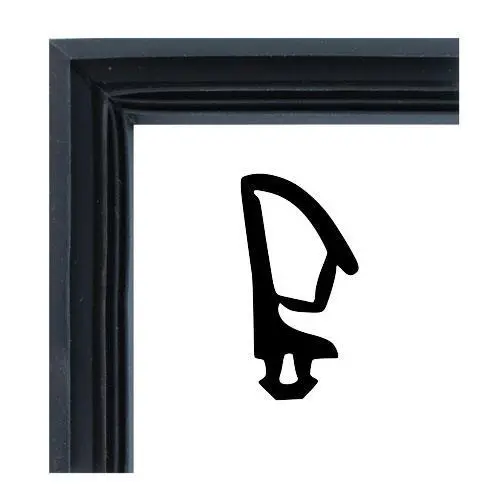 Dichtungsecke für Mitteldichtung F2151 | Farbe: schwarz Dichtungsecke für Mitteldichtung F2151 | Farbe: schwarz