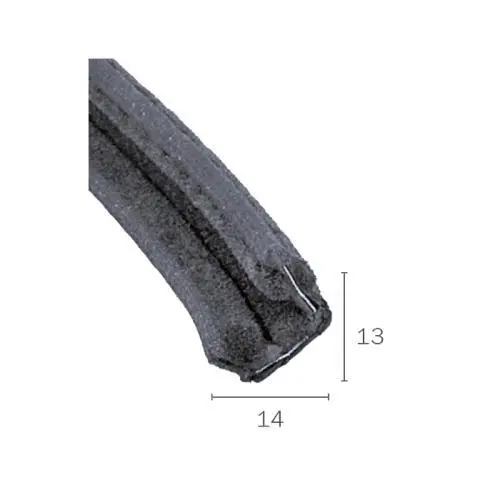 Scheibendichtung für Fahrzeugscheiben | Höhe: 13 mm | Farbe: schwarz Scheibendichtung für Fahrzeugscheiben | Höhe: 13 mm | Farbe: schwarz