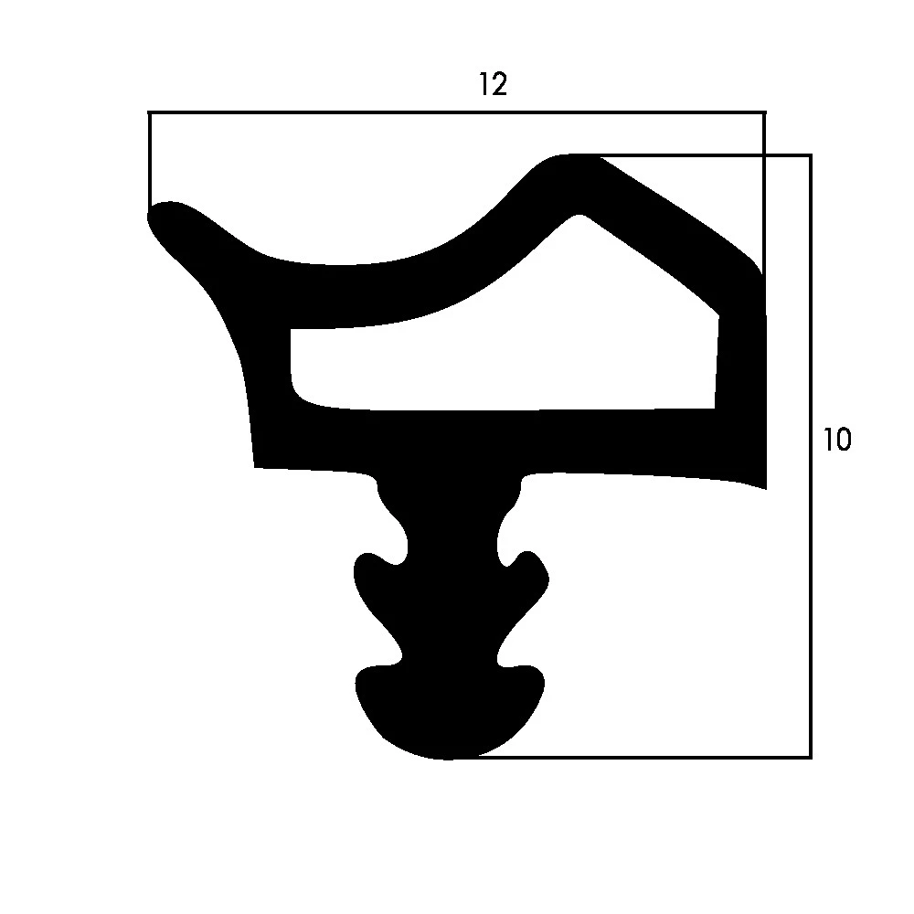 Holzzargendichtung in weiß