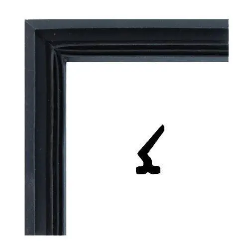 Dichtungsecke für Anschlagdichtung F1584 | Farbe: schwarz Dichtungsecke für Anschlagdichtung F1584 | Farbe: schwarz