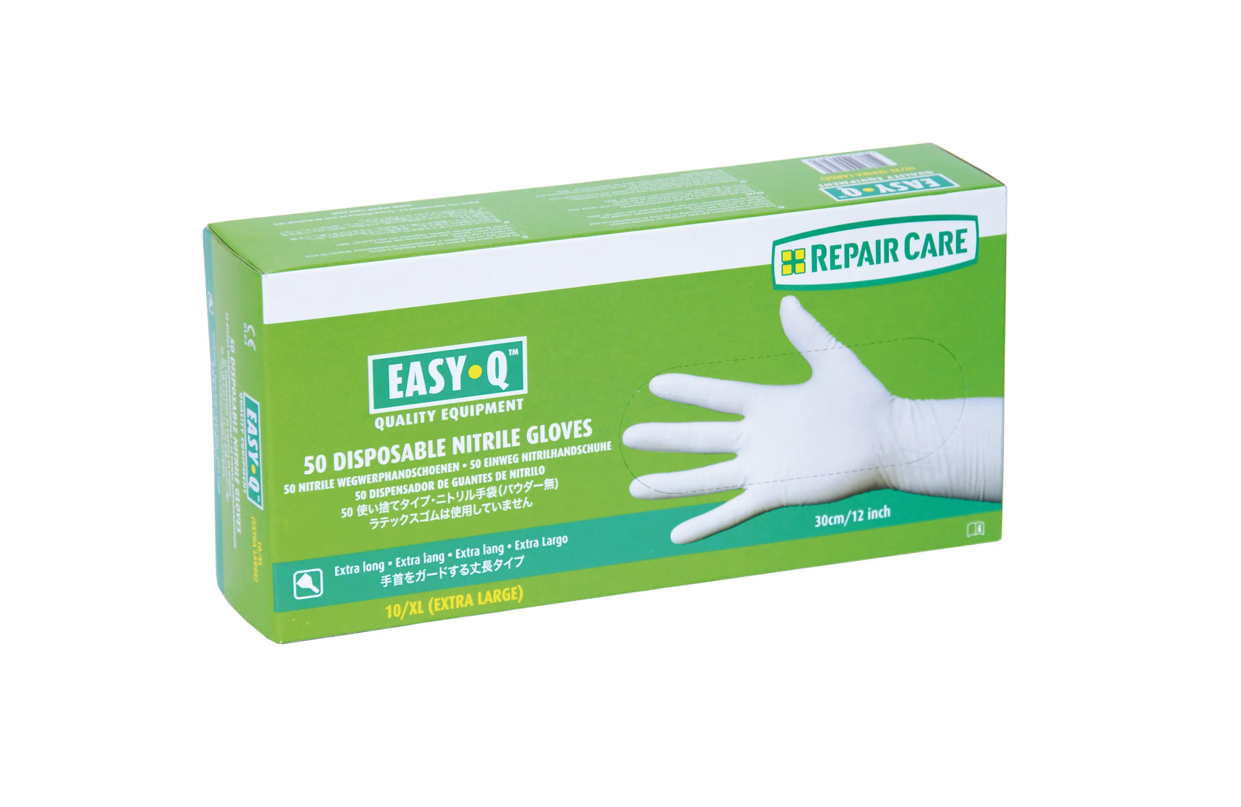 Repair Care EASYQ Einweg-Nitrilhandschuhe XL | 100 Stück | Arbeitsschutz & Reparatur