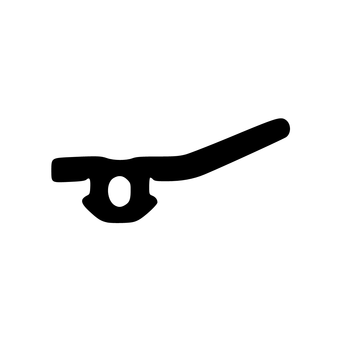 Türrahmen Dichtung - Anschlagdichtung für seitlichen Anschlag | 8 mm Höhe | Farbe: schwarz 