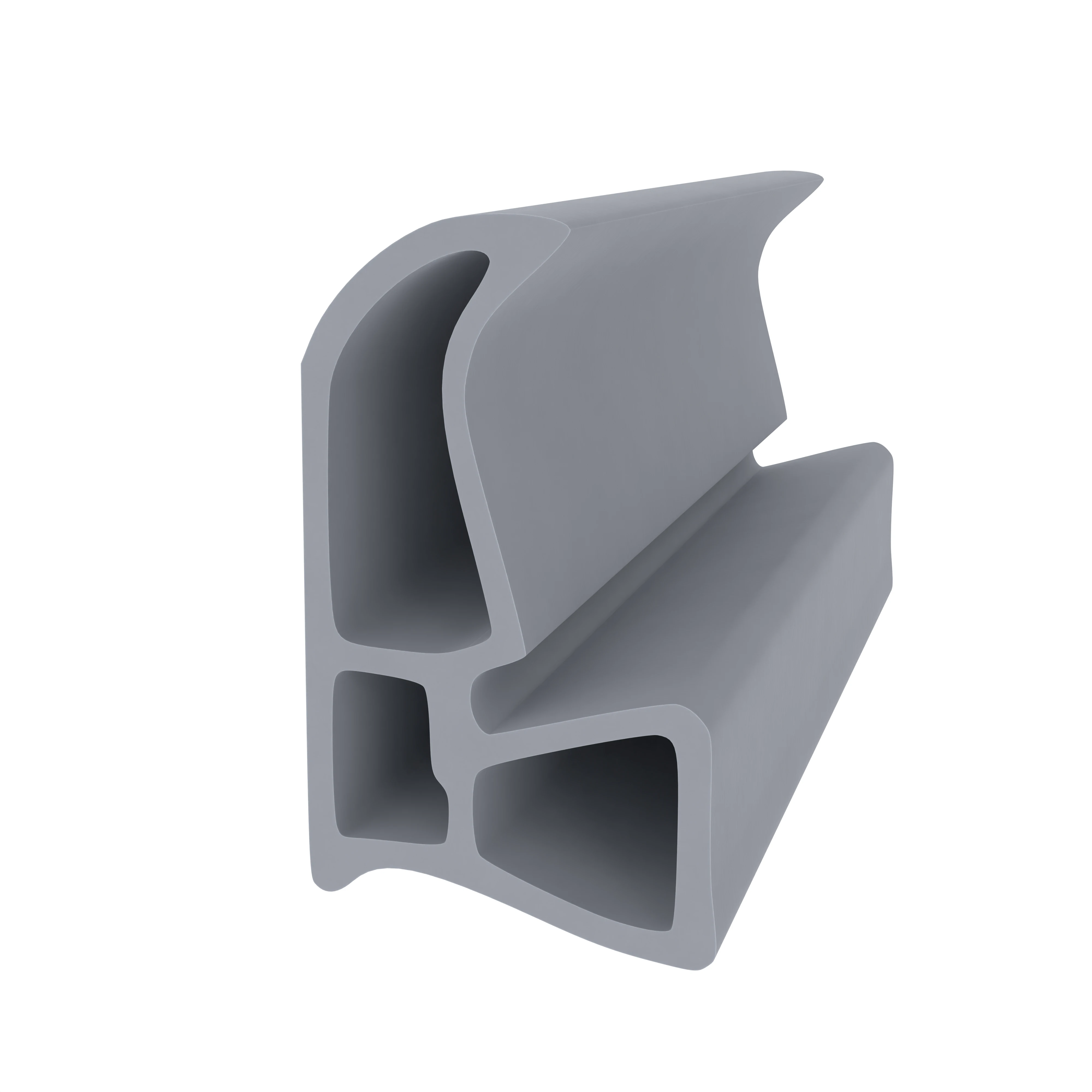 Stahlzargendichtung für Stahlzargen | 20 mm Höhe | Farbe: grau
