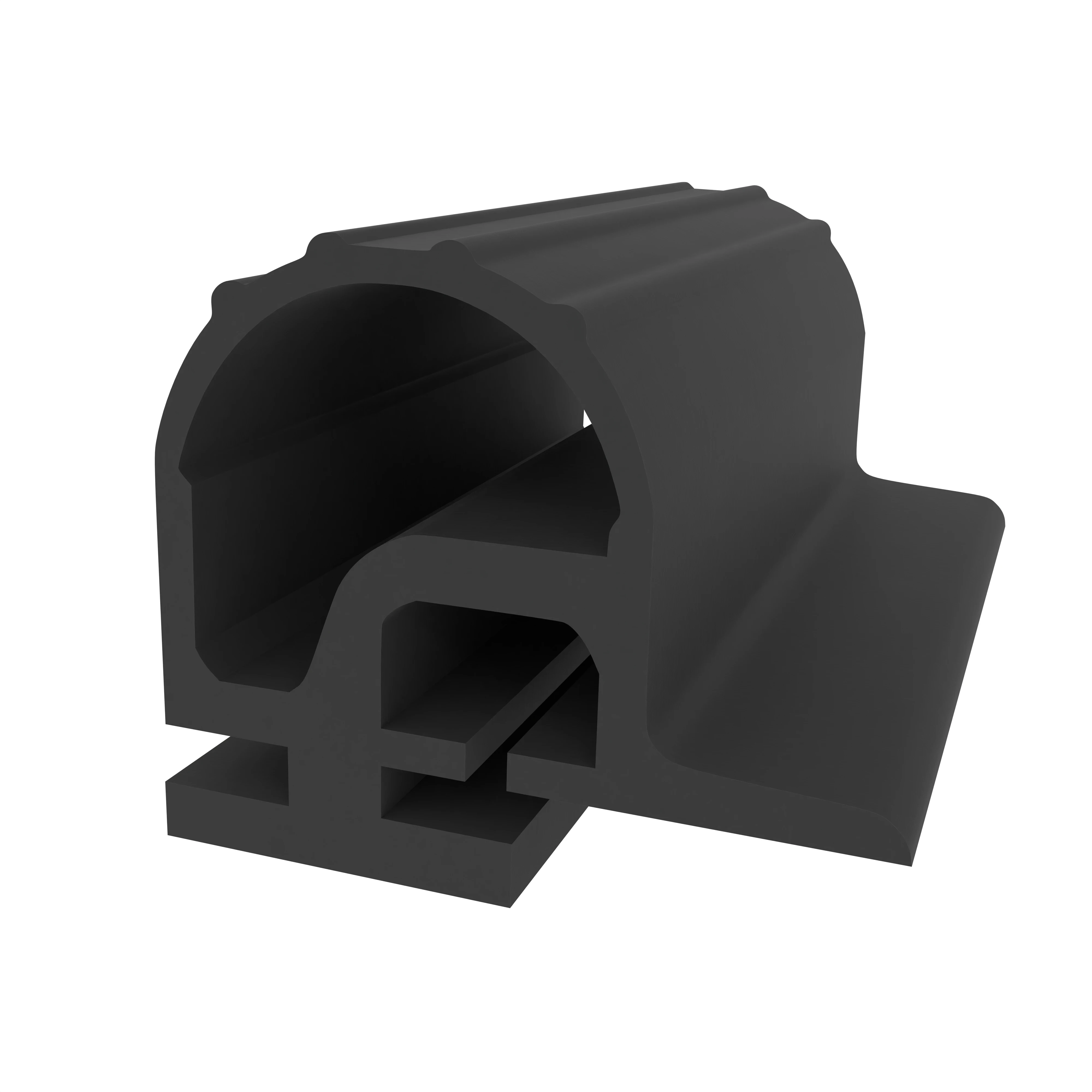 Kühlschrankdichtungen - Kühlschrankdichtungsrahmen | Höhe: 31 mm | Farbe: schwarz
