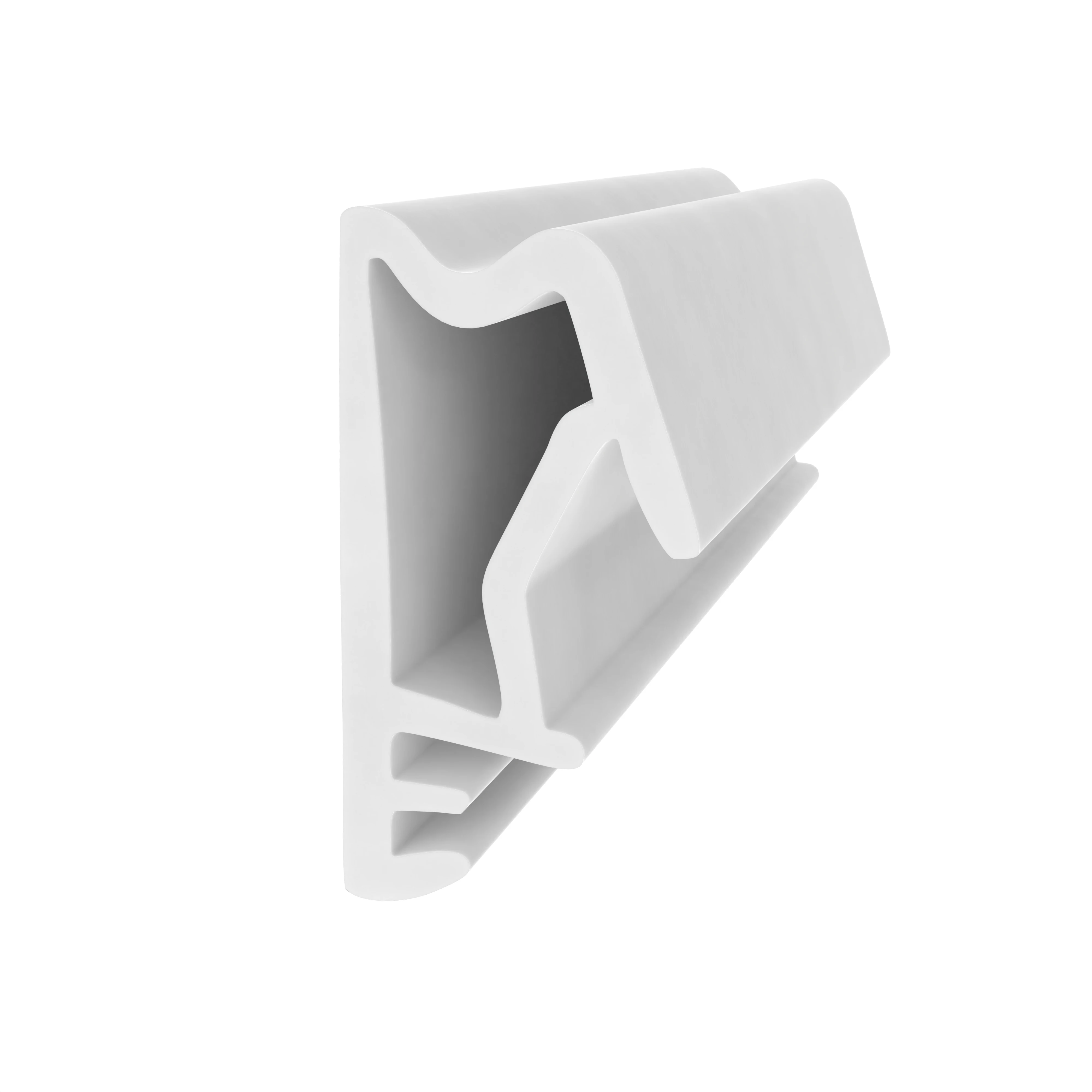 Flügelfalzdichtung für Schörghuber Spezialtüren | 15 mm Höhe | Farbe: weiß