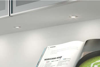 Beleuchtung - Ein-/Unterbauleuchte für Häfele Loox5 | Modell: 2022 | Lichtfarbe: warmweiß