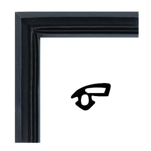 Dichtungsecke für Anschlagdichtung F1567 | Farbe: schwarz Dichtungsecke für Anschlagdichtung F1567 | Farbe: schwarz