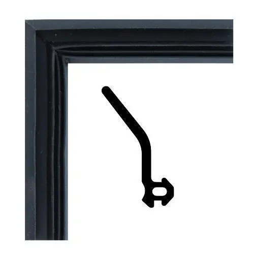 Dichtungsecke für Anschlagdichtung F1631 | Farbe: schwarz Dichtungsecke für Anschlagdichtung F1631 | Farbe: schwarz