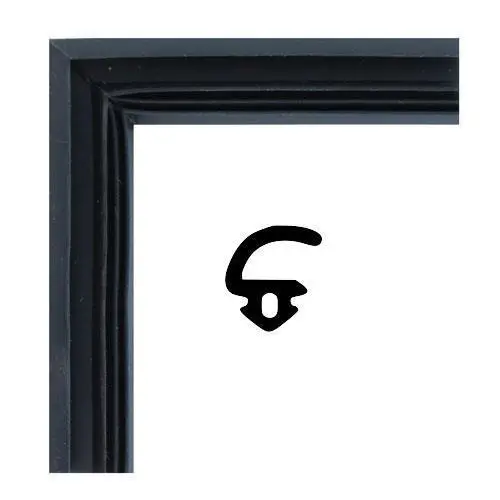Dichtungsecken - Dichtungsecke für Anschlagdichtung F1202 | Farbe: schwarz