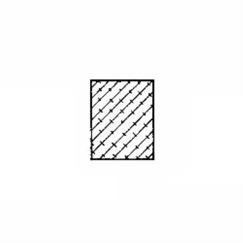 Moosgummidichtung vierkant | 10 mm Höhe | Farbe: grau
