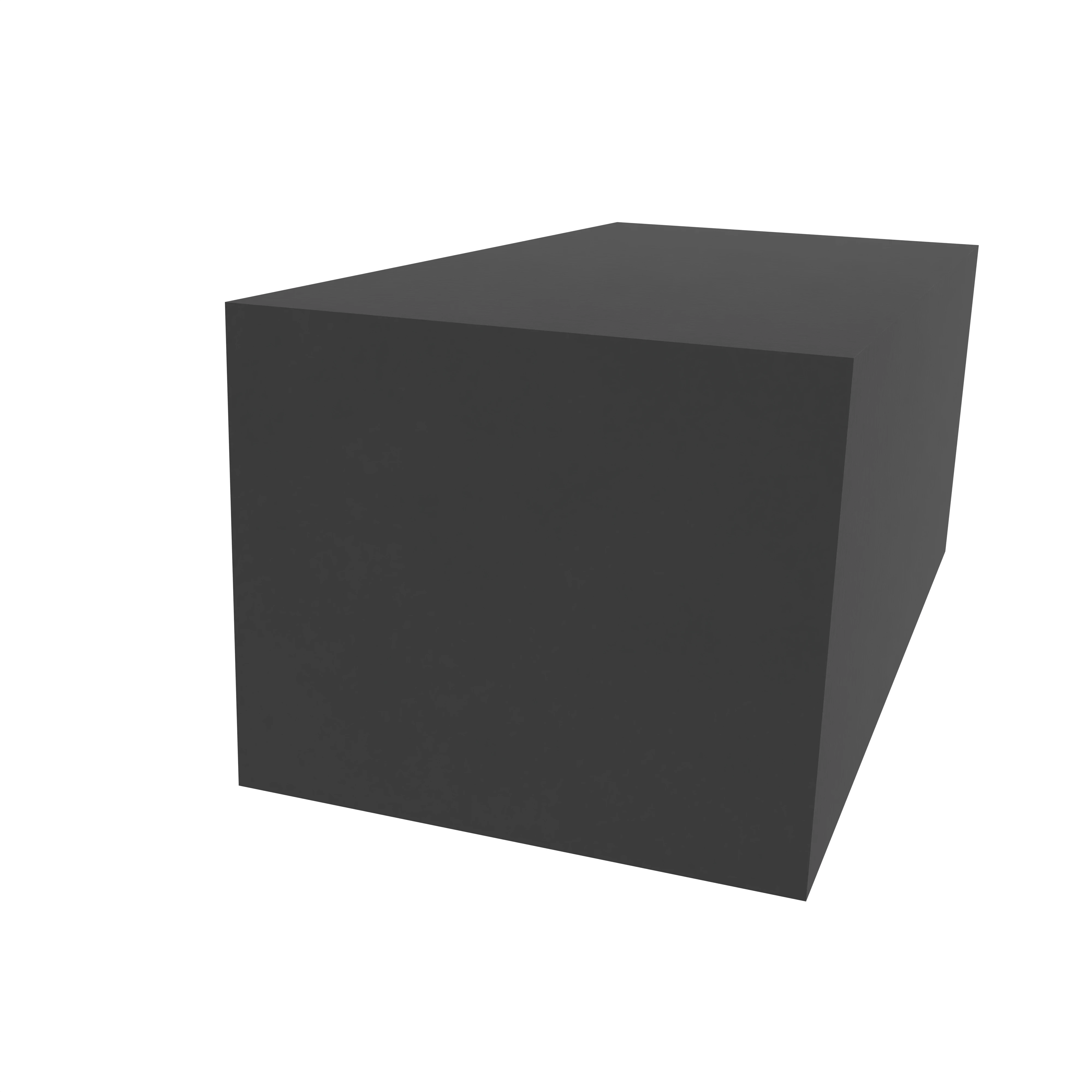 Moosgummi - Moosgummidichtung vierkant | 30 mm Höhe | Farbe: schwarz