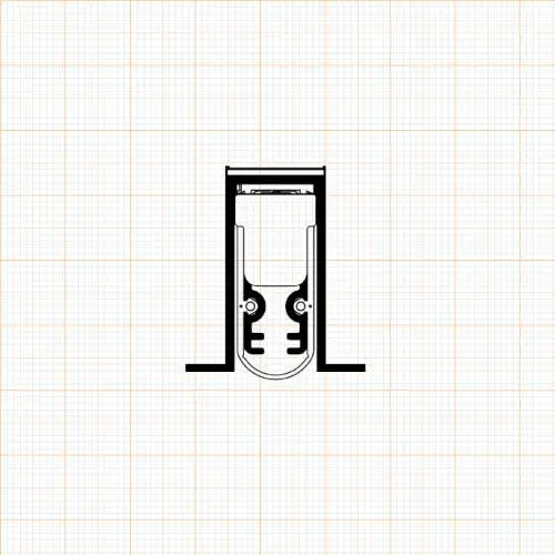 Absenkdichtungen - EllenMatic Soundproof Omega Absenkdichtung von Elton | Länge: 708 mm