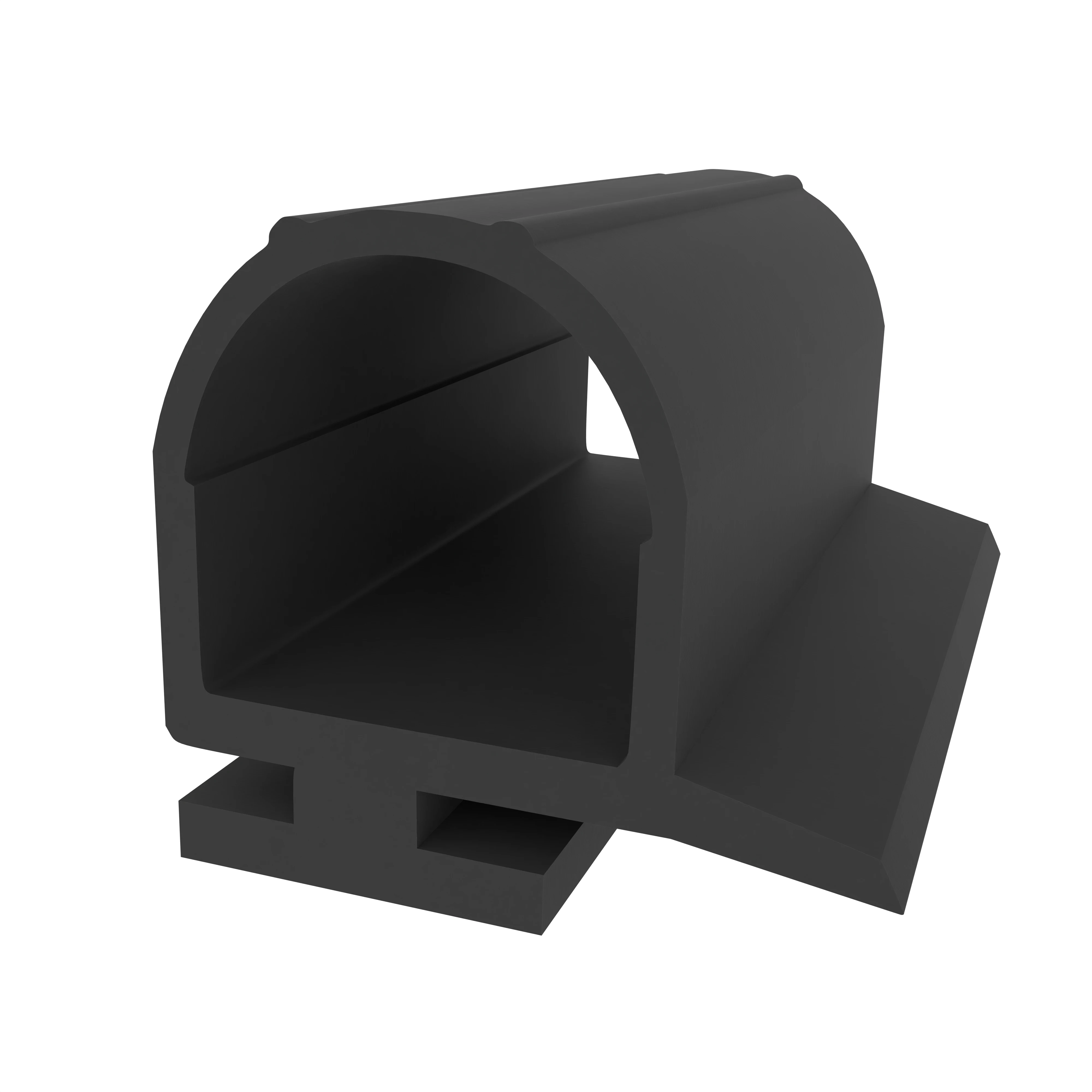 Kühlschrankdichtungen - Kühlschrankdichtungsrahmen | Höhe: 32 mm | Farbe: schwarz
