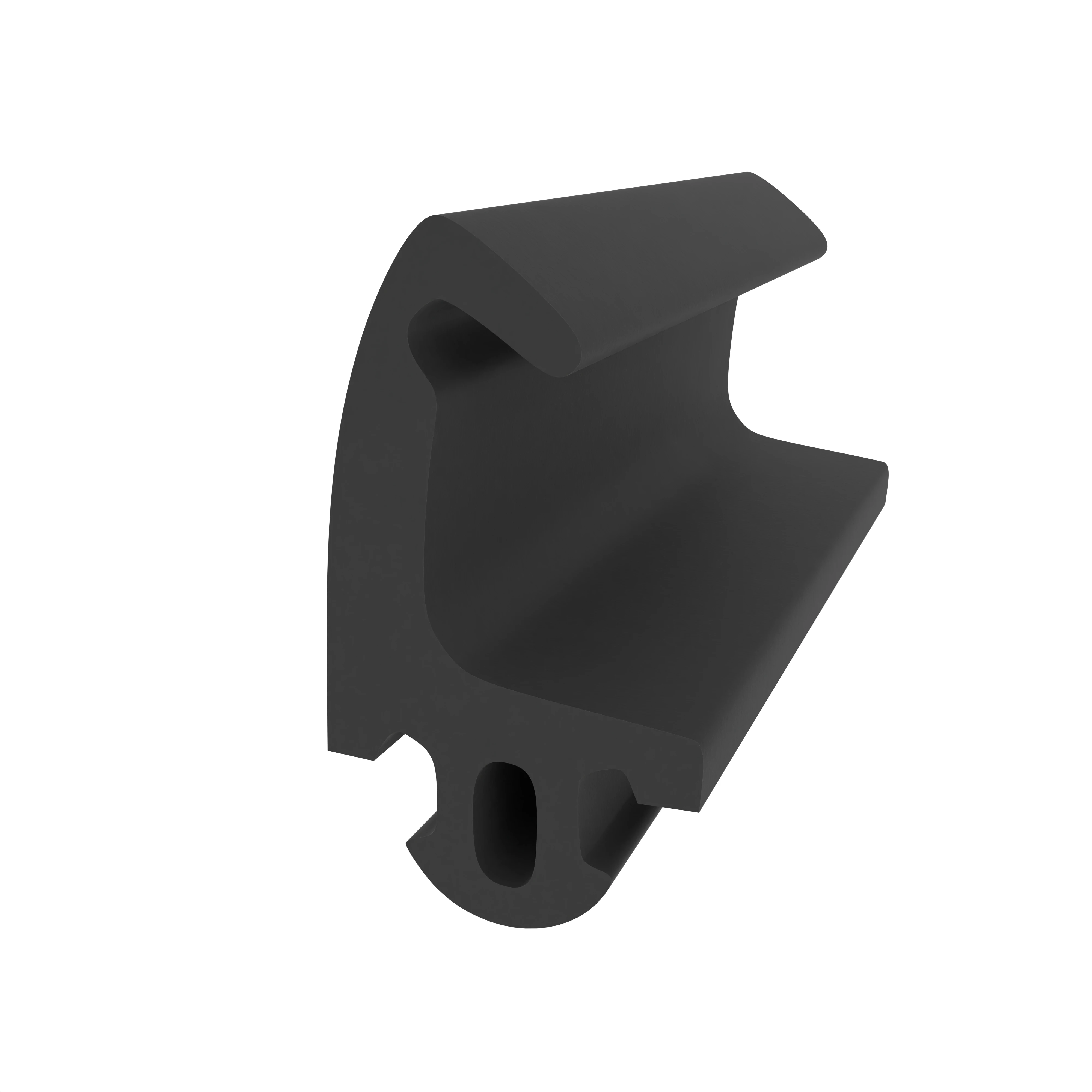 Mitteldichtungen - Mitteldichtung für Metall- und Alufenster | 18 mm Höhe | Farbe: schwarz