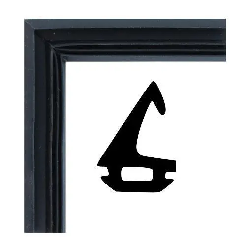 Mitteldichtungen - Dichtungsecke für Mitteldichtung F3252 | Farbe: schwarz