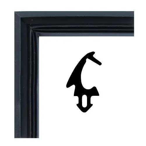 Dichtungsecke für Mitteldichtung F2443 | Farbe: schwarz