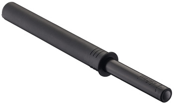 Zubehör Möbeltüren - Blum Druckschnäpper für Öffnungsunterstützung | Tip-On Langversion | Farbe: terraschwarz