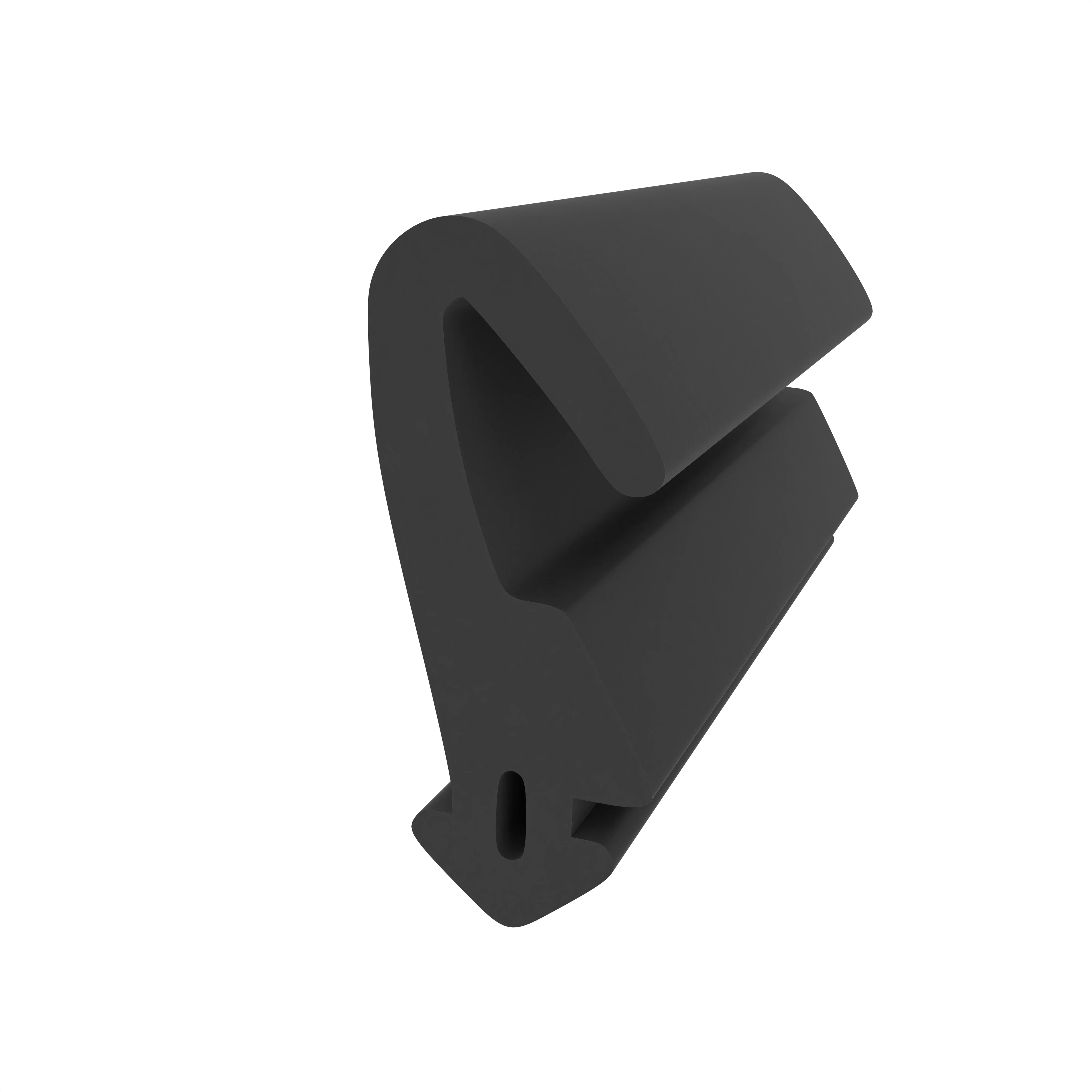 Mitteldichtung für Metallfenster | 15 mm Höhe | Farbe: schwarz Mitteldichtung für Metallfenster | 15 mm Höhe | Farbe: schwarz