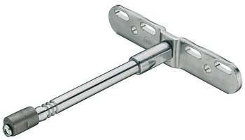 Verbinder & Bodenträger - Tablarträger mit Anschraubplatte | Länge: 175 mm | Breite: 130 mm