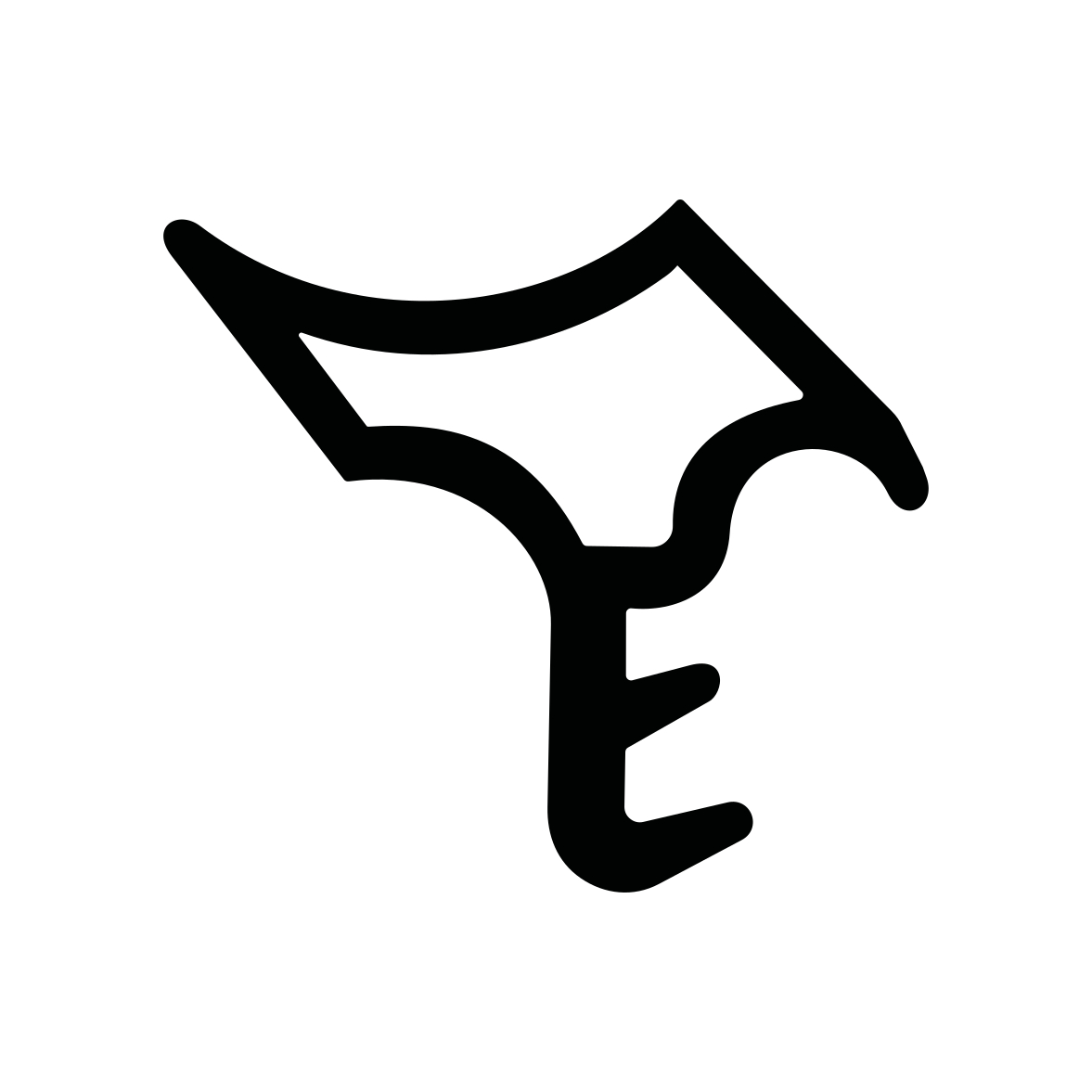 Türrahmen Dichtung - Stahlzargendichtung für Stahlprofile | 15 mm Breite | Farbe: weiß