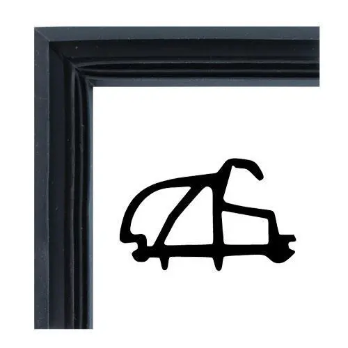 Dichtungsecke für Mitteldichtung F3330 | Farbe: schwarz Dichtungsecke für Mitteldichtung F3330 | Farbe: schwarz