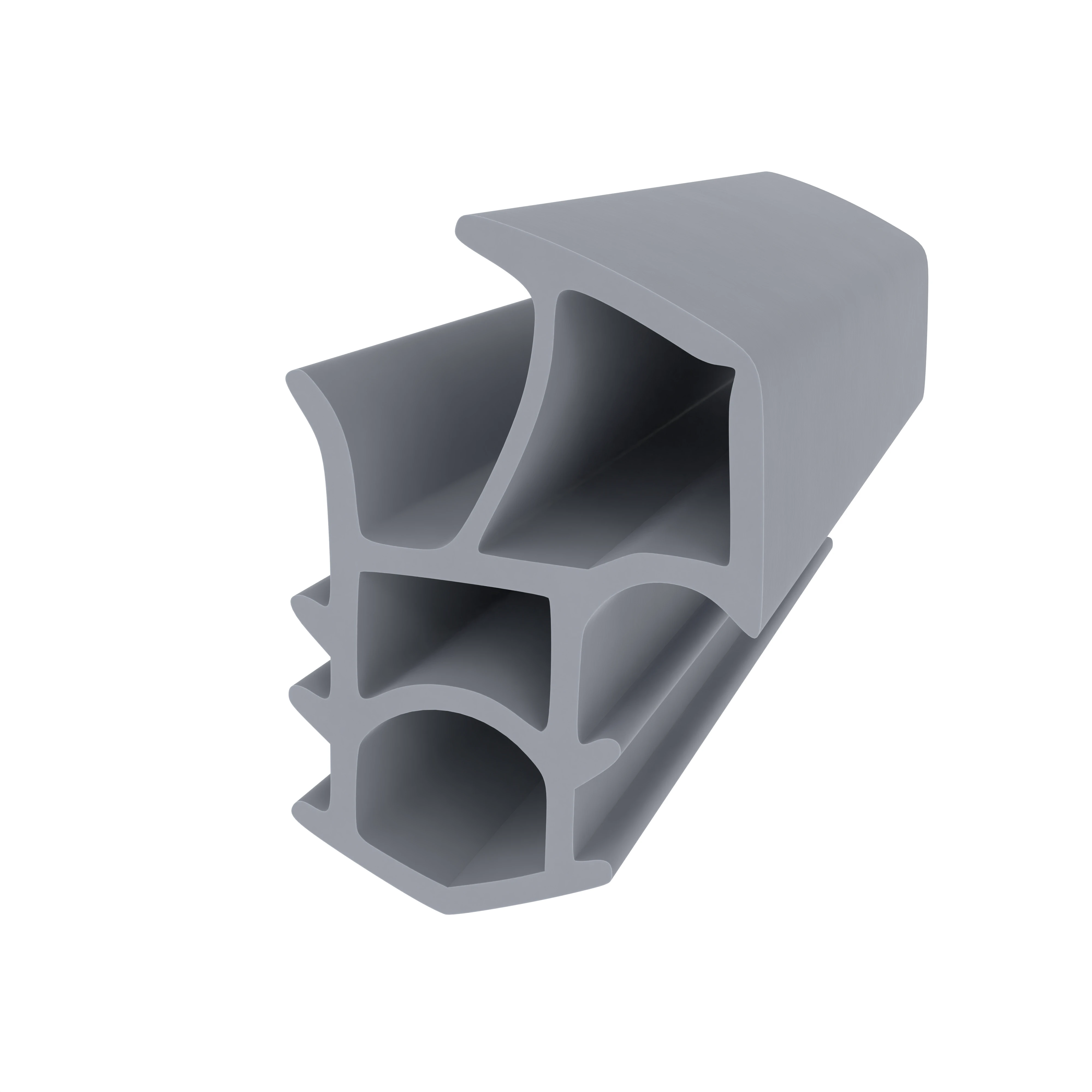 Stahlzargendichtung für Stahlzargen | 22 mm Höhe | Farbe: grau