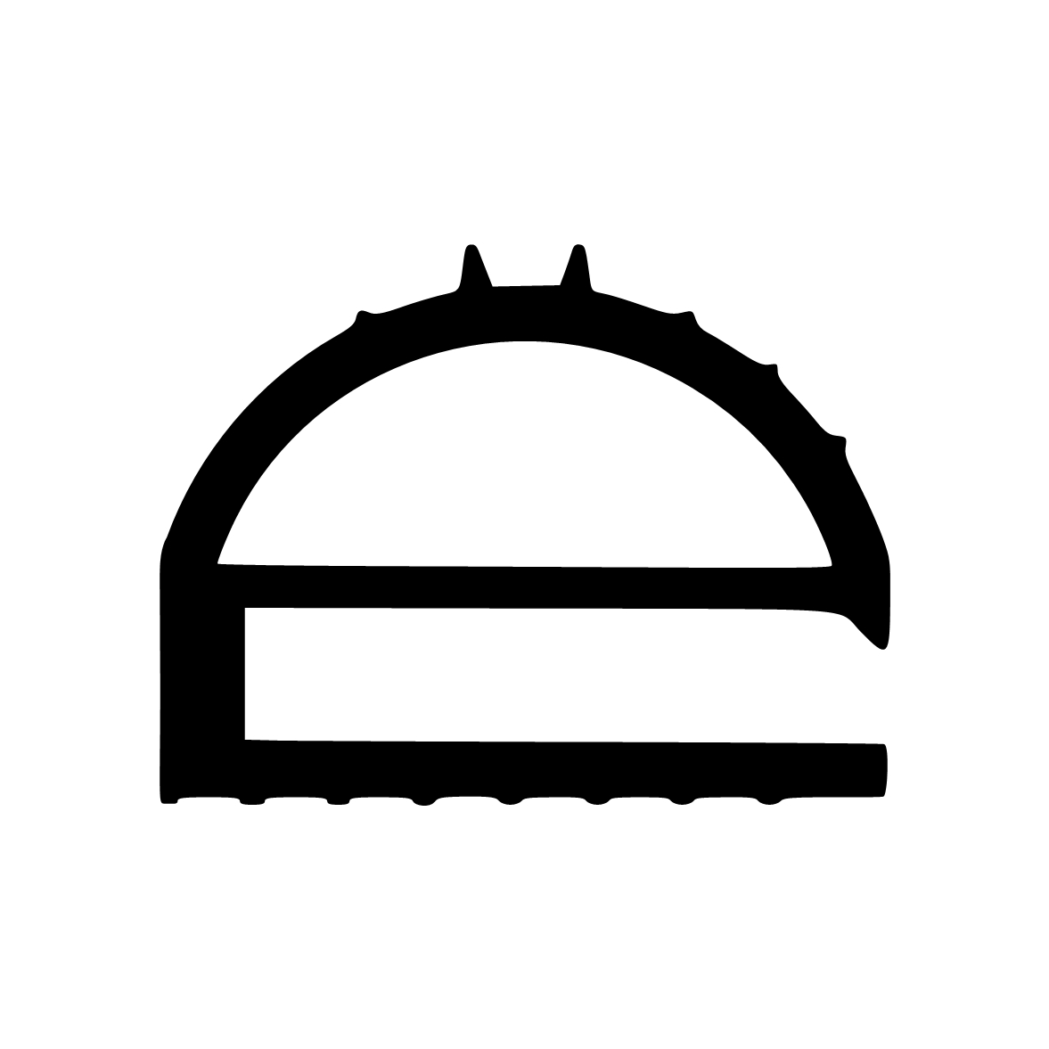 Zum Schrauben - Kühlschrankdichtung Meterware | Höhe: 18,8 mm | Farbe: grau