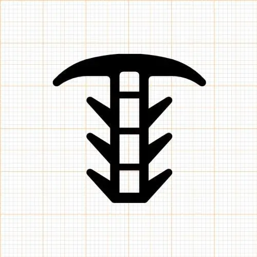 Photovoltaic Dichtung / Fugenprofil in schwarz